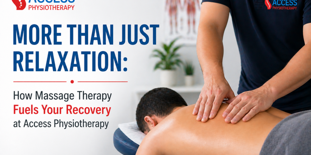 More Than Just Relaxation: How Massage Therapy Fuels Your Recovery at Access Physiotherapy