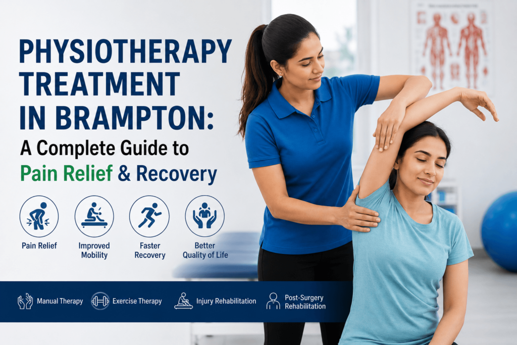 Physiotherapy Treatment in Brampton: A Complete Guide to Pain Relief & Recovery